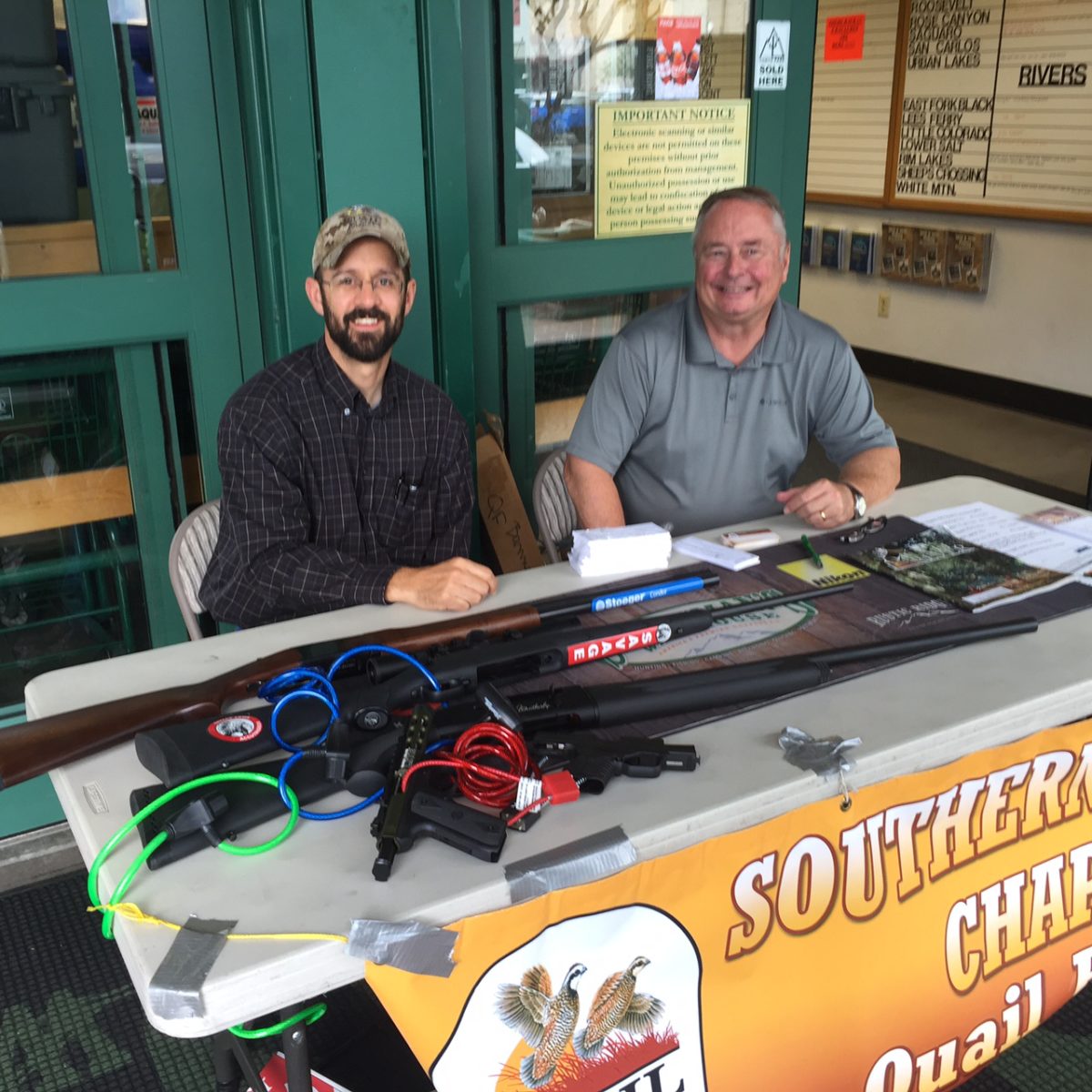 Fun Gun Raffle Winner Gun Raffle Winners - Southern Arizona Quail Forever